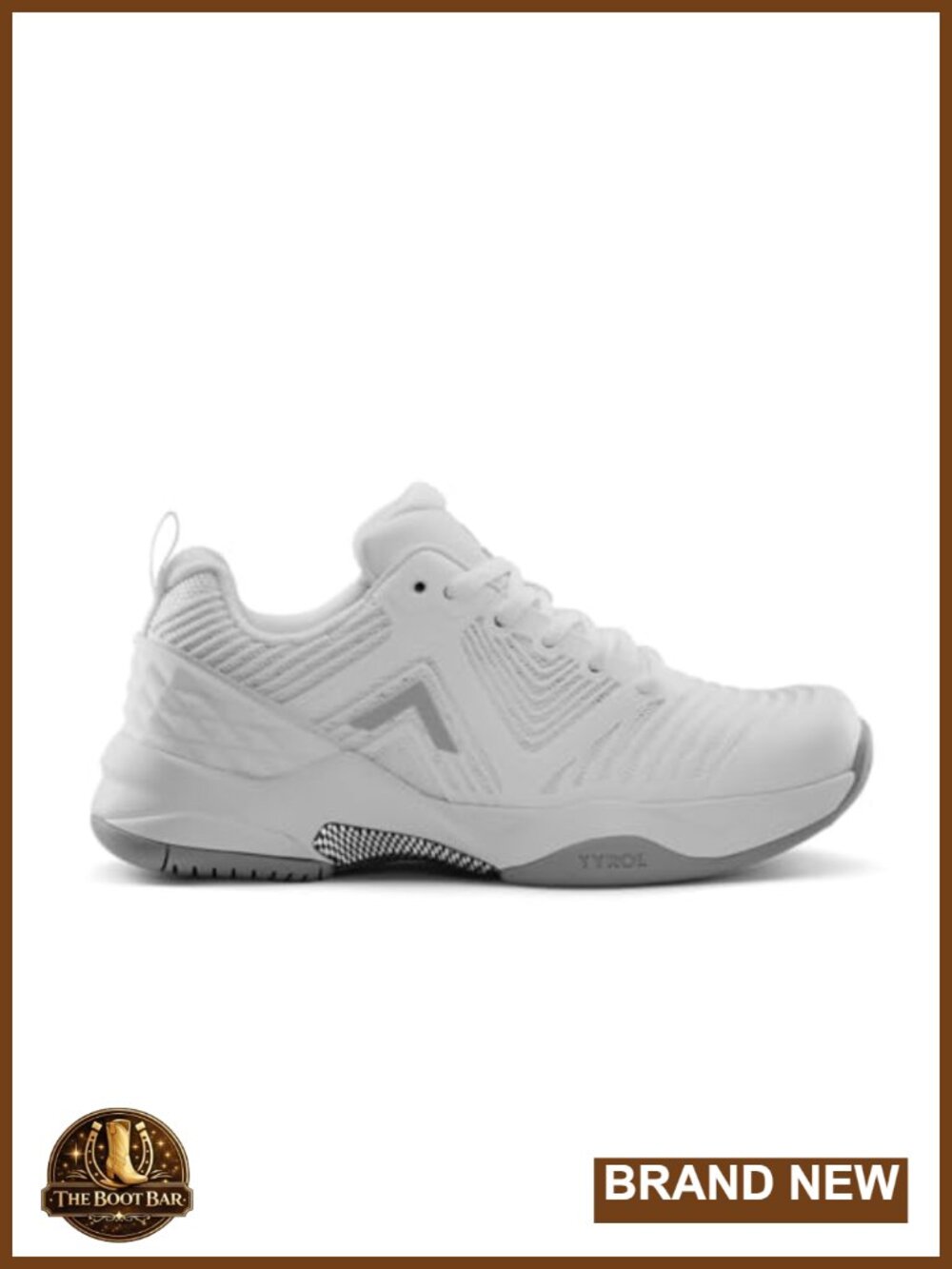 Pickleball Athletic Shoes Multi-Surface Rubber Outsole Wide Toe Box Lace-Up